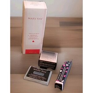 Mary Kay Lot - Pink Clay Mask * Lipstick * Eye Shadow & Cream Eye Color